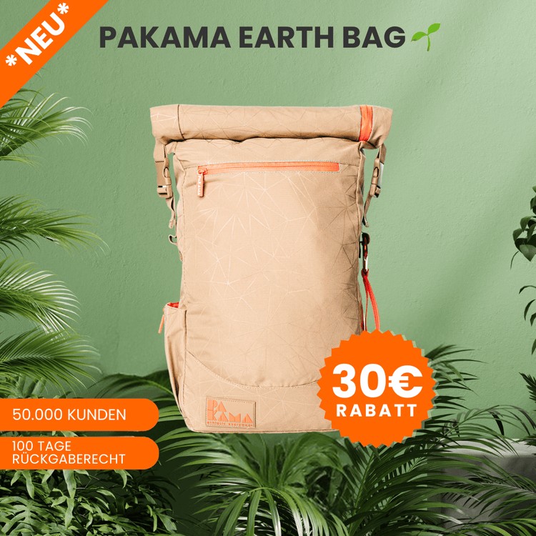 Earth Bag 🌱 Fitnessrucksack (ohne Tools/Premium App Zugang) PAKAMA athletics