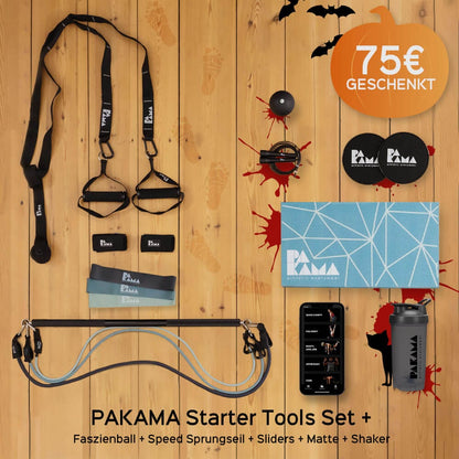 PAKAMA Starter Tools Set Fitnessstudio to Go (inkl. App) PAKAMA athletics