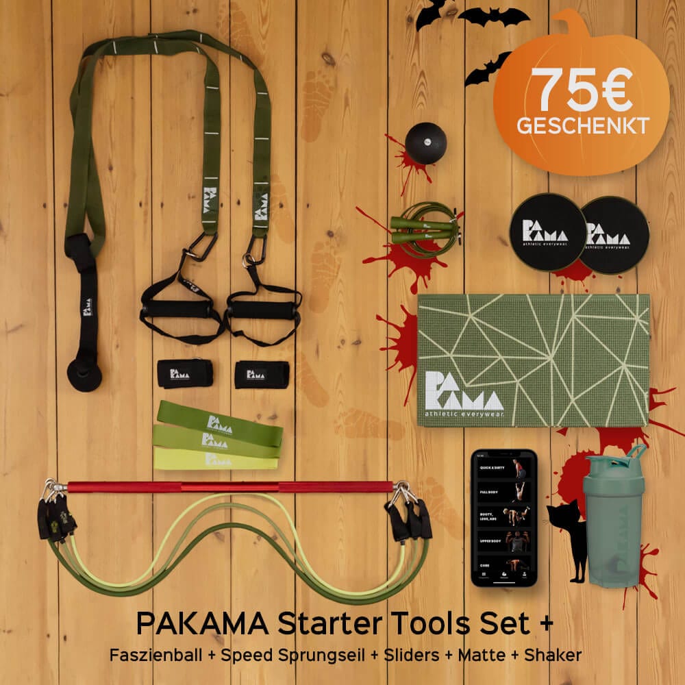 PAKAMA Starter Tools Set Fitnessstudio to Go (inkl. App) PAKAMA athletics