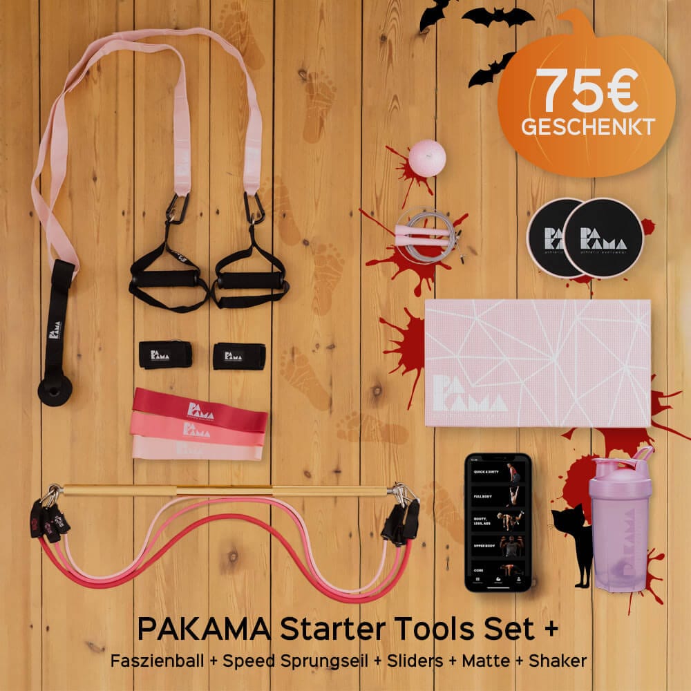 PAKAMA Starter Tools Set Fitnessstudio to Go (inkl. App) PAKAMA athletics